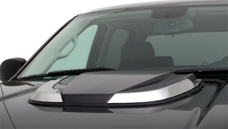 AVS Universal Hood Scoop - Smoke - armamenter