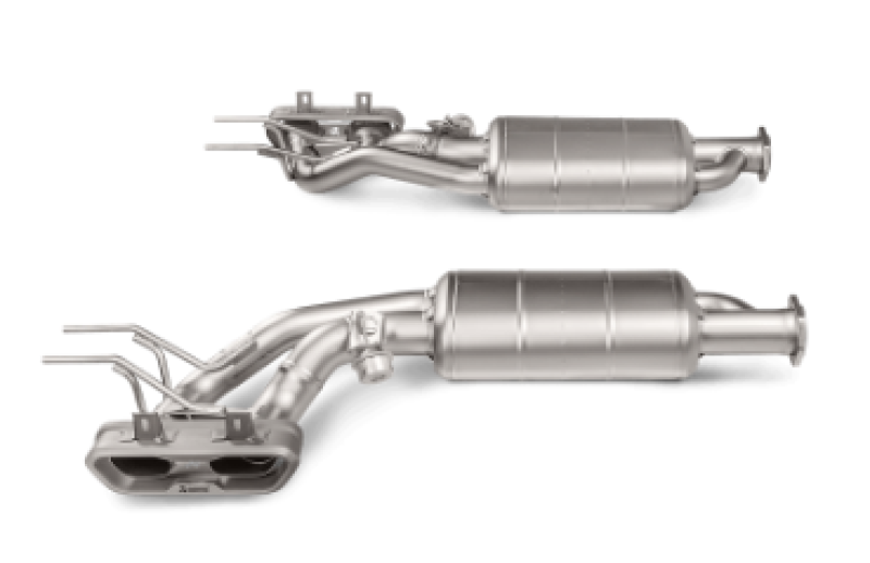 Akrapovic 15-17 Mercedes Benz G63 AMG (W463) Evolution Line Cat Back (Titanium) w/ Titanium Tips - armamenter