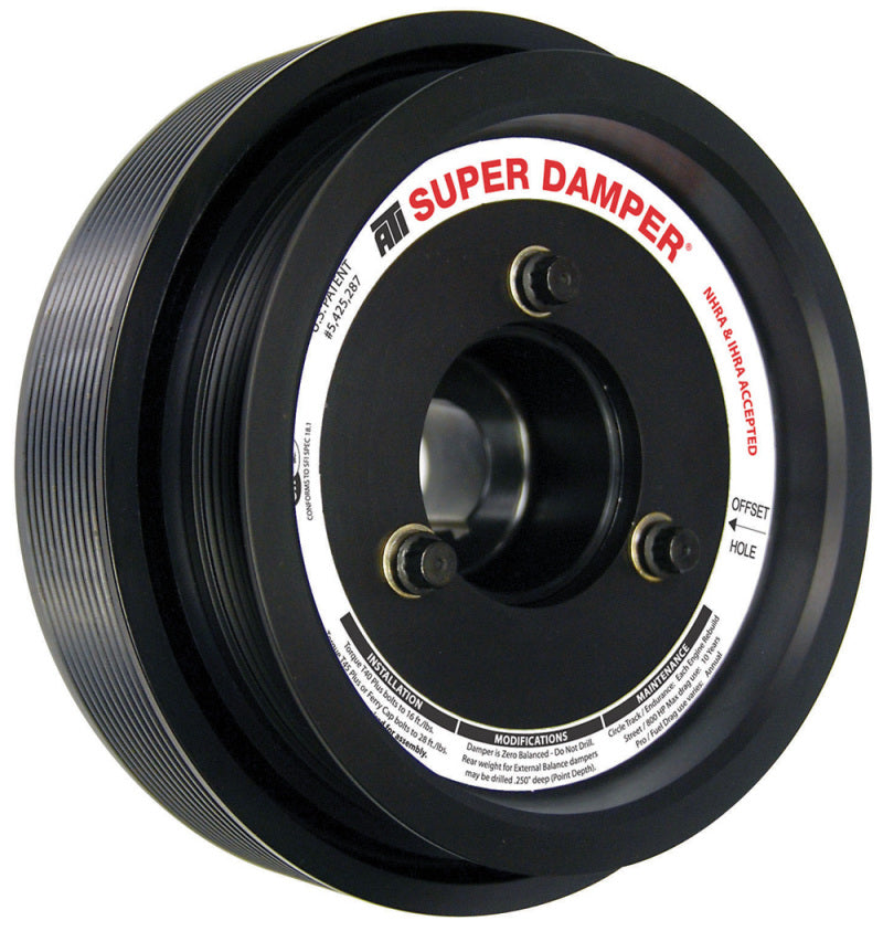 ATI Damper - 7.81in - Alum - 6/10 Grv - Ford GT 500 - 5.4 / 5.8 - 07-14 - 10 Percent OD Size - armamenter