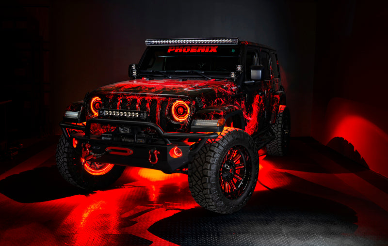 Oracle Bluetooth Underbody Rock Light Kit - 8 PCS - ColorSHIFT