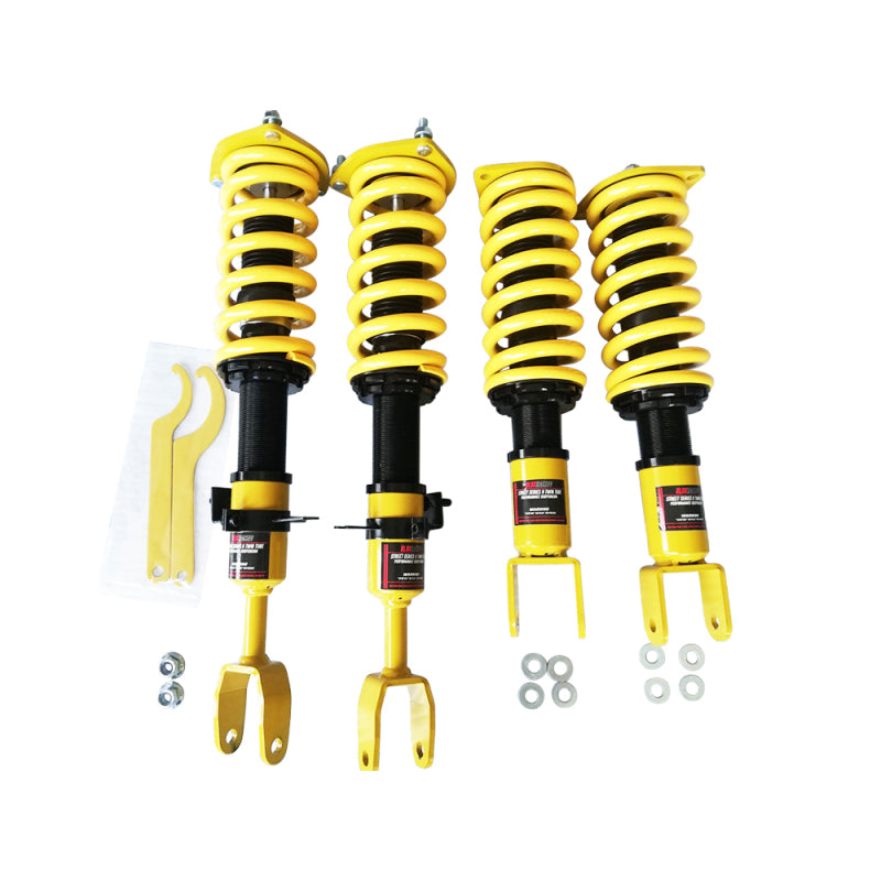 BLOX Racing 03-08 Nissan G35/350Z - Non-Adjustable Damping Street Series II Coilovers - armamenter