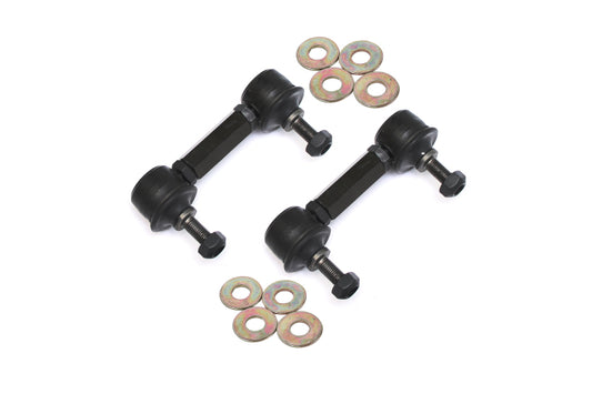 BMR 10-11 5th Gen Camaro Rear Sway Bar End Link Kit - Black - armamenter