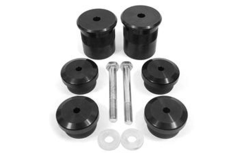 BMR 15-18 Dodge Challenger Aluminum Differential Mount Housing Bushing Kit - Black Anodized - armamenter