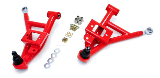 BMR 93-02 F-Body Adj. Lower A-Arms/Rod End Combo (Polyurethane) - Red - armamenter