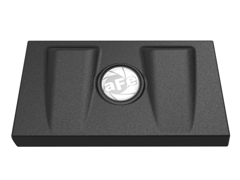 aFe Rapid Induction Intake System Cover, Black, 19-20 Ford Edge Ecoboost V6 2.7L (tt) - armamenter