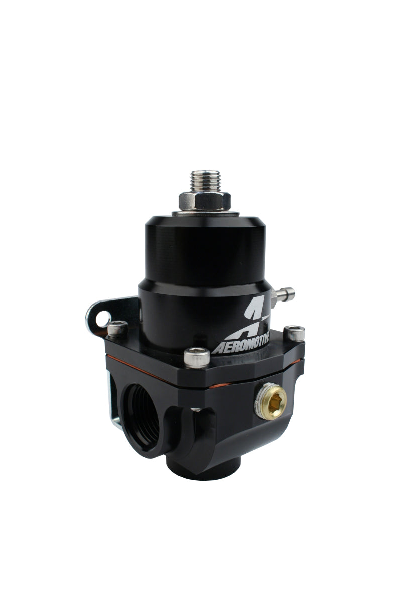 Aeromotive Adjustable Regulator - 3-15PSI - .313 Valve - (2) -08 Inlets/ -08 Return - armamenter