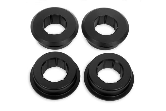 BMR 08-18 Dodge Challenger Rear Lower Delrin Control Arm Bushing Kit - Black - armamenter