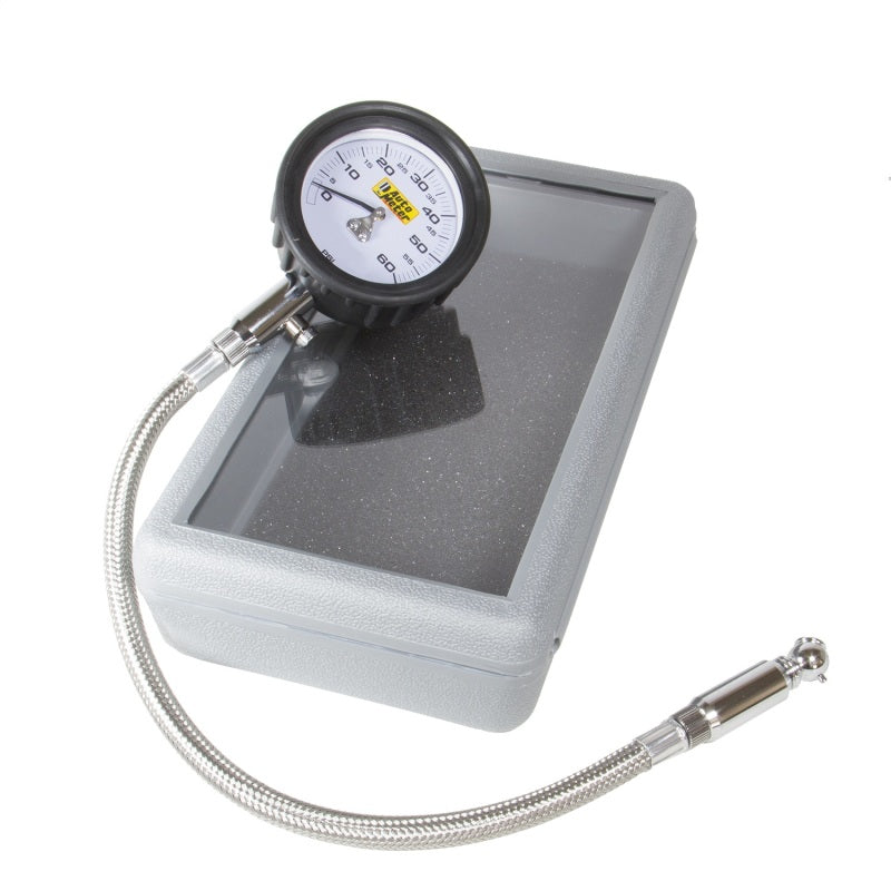 Autometer NASCAR Performance 60PSI Lo-Pressure Tire Pressure Gauge - armamenter