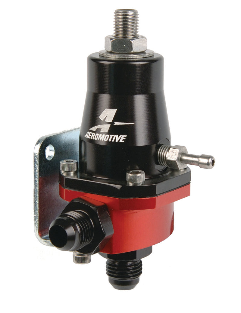 Aeromotive Compact Billet Adjustable EFI Regulator - (1) AN-6 Male Inlet and Return - armamenter