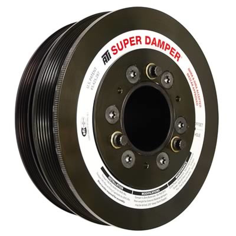 ATI Damper - 7.425in - Steel LW - 6/4 Grv - LS3 Camaro - 10-15 - Gen 3 Vortec Truck - LS - 3 Ring - armamenter