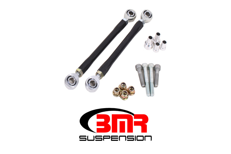 BMR 08-17 Challenger Rear Sway Bar End Link Kit - Black - armamenter