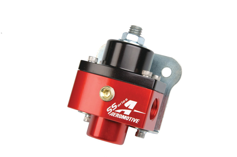 Aeromotive Carbureted Adjustable Regulator - Billet 2-Port AN-6 - armamenter