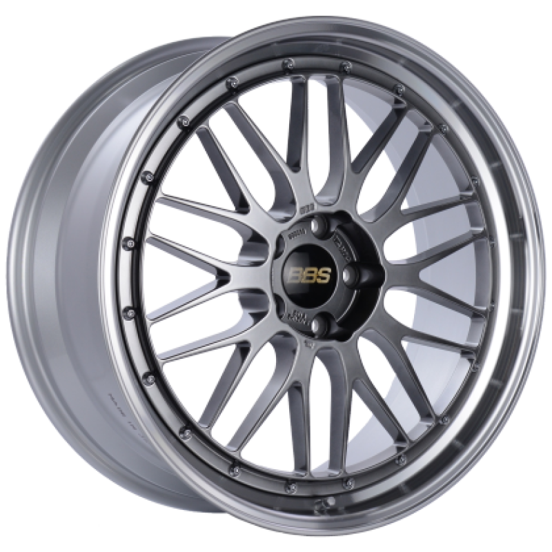 BBS LM 19x9 5x120 ET27 Diamond Black Center / Diamond Cut Lip Wheel -82mm PFS/Clip Required - armamenter