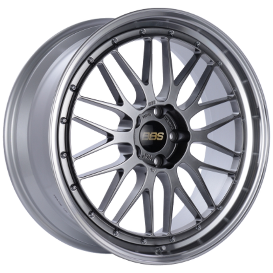 BBS LM 19x9 5x120 ET27 Diamond Black Center / Diamond Cut Lip Wheel -82mm PFS/Clip Required - armamenter