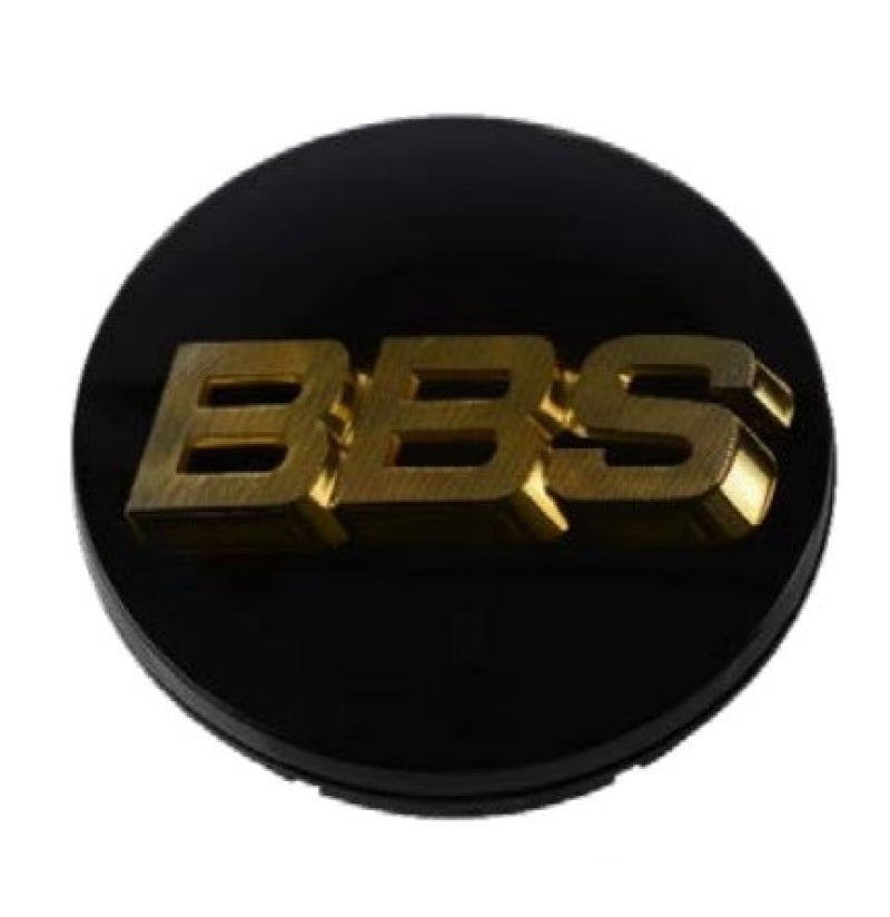 BBS Center Cap 56mm Black/Gold (56.24.012) - armamenter