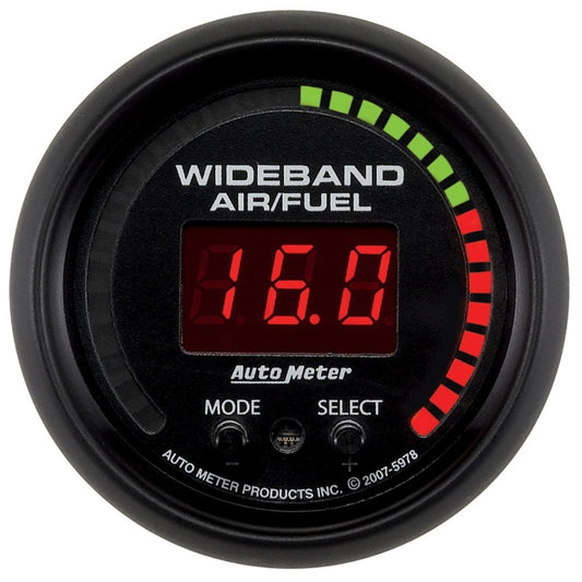 Autometer ES Digital 52mm Wideband Air/Fuel Kit - armamenter