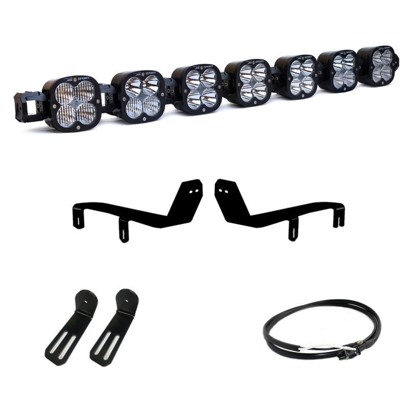 Baja Designs 17-19 Ford SuperDuty 7 XL Linkable Light Kit w/Upfitter - armamenter