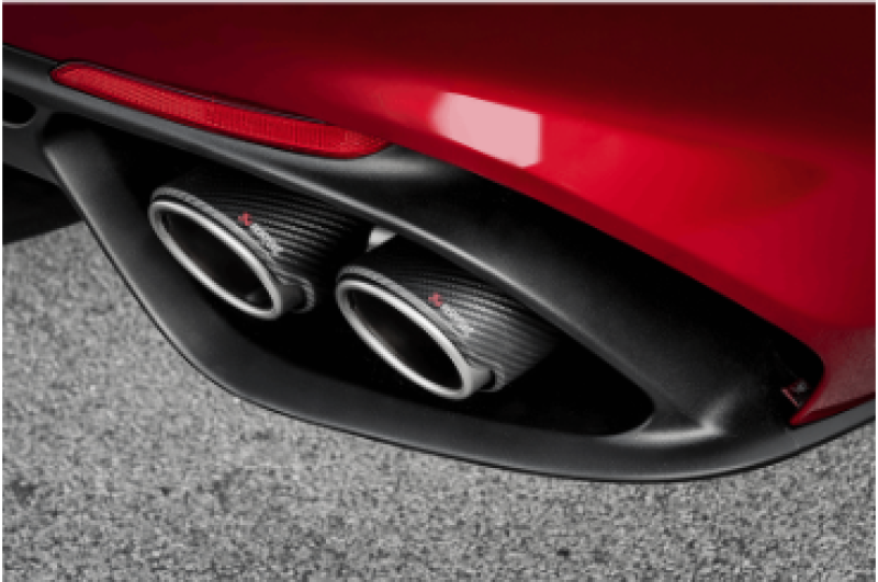 Akrapovic 17-19 Alfa Romeo Giulia Quadrifoglio Evolution Line Cat Back (Titanium) - armamenter