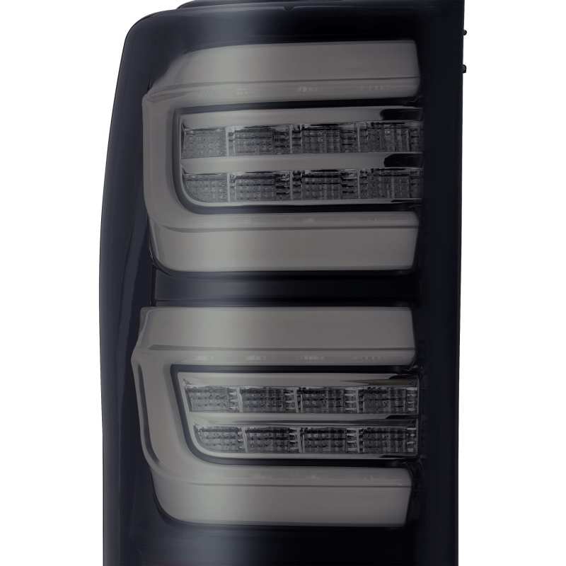 AlphaRex 07-13 Toyota Tundra PRO-Series LED Tail Lights Jet Black - armamenter