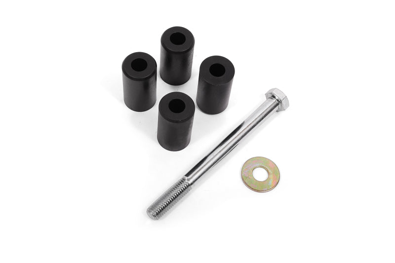 BMR 15-18 Ford Mustang S550 Rear Cradle Bushing Kit w/ Centering Sleeves- Black - armamenter