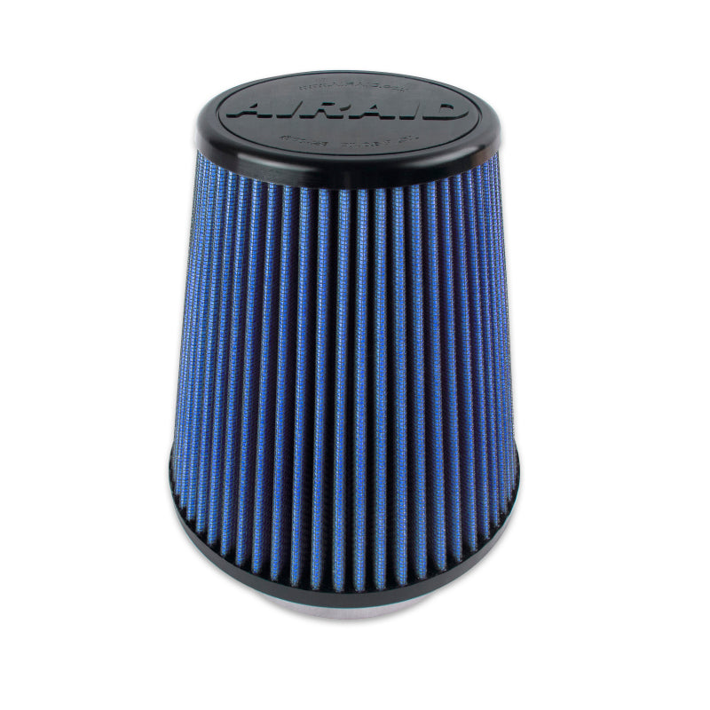 Airaid Universal Air Filter - Cone 4 x 7 x 4 5/8 x 7 w/ Short Flange - Blue SynthaMax - armamenter