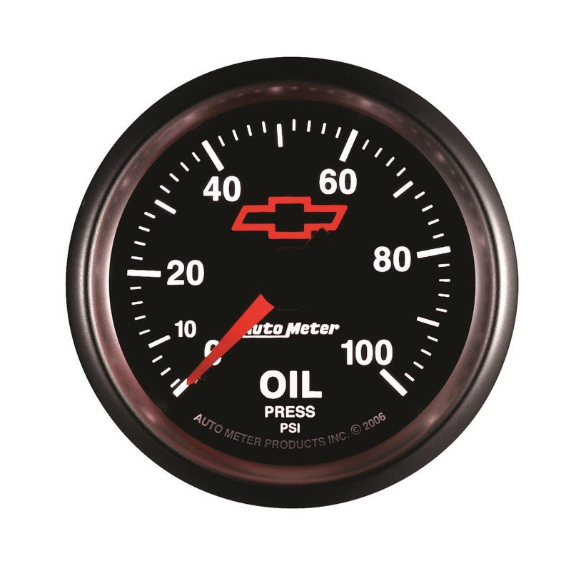 Autometer Sport-Comp II GM 52mm 0-100 PSI Mechanical Oil Pressure Gauge - armamenter