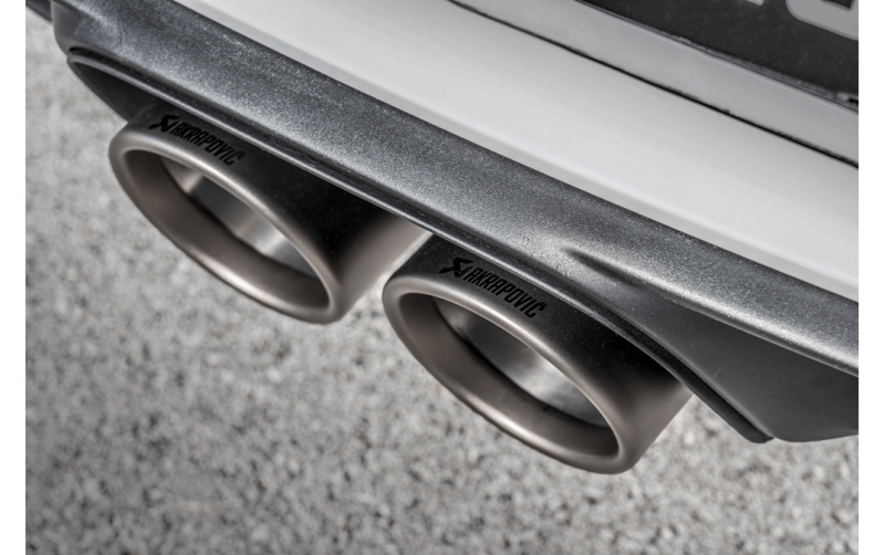 Akrapovic 2018 Porsche 911 GT3 (991.2) Slip-On Race Line (Titanium) w/Titanium Tail Pipe Set - armamenter