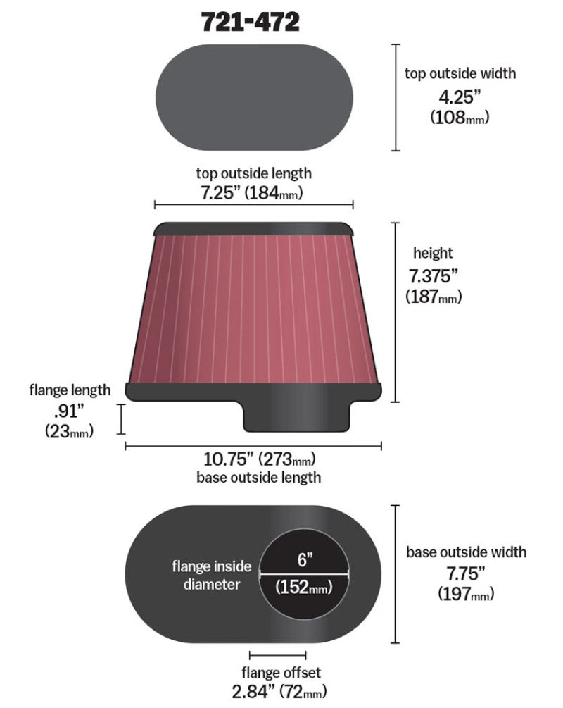 Airaid Kit Replacement Filter - armamenter