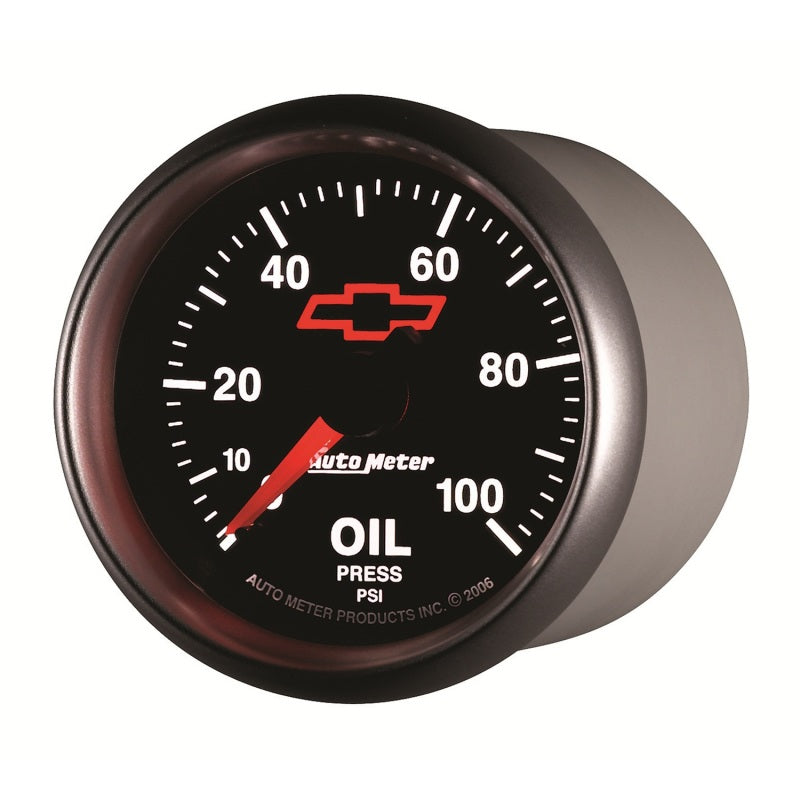 Autometer Sport-Comp II GM 52mm 0-100 PSI Mechanical Oil Pressure Gauge - armamenter