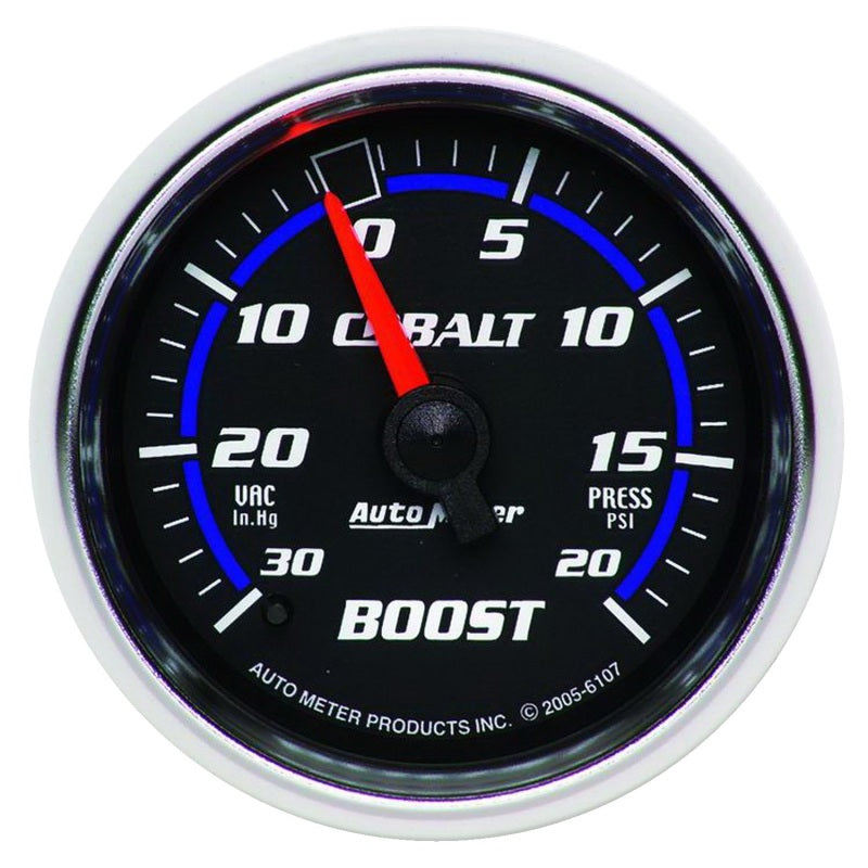 Autometer Cobalt 52mm 20psi mechanical Boost Gauge - armamenter