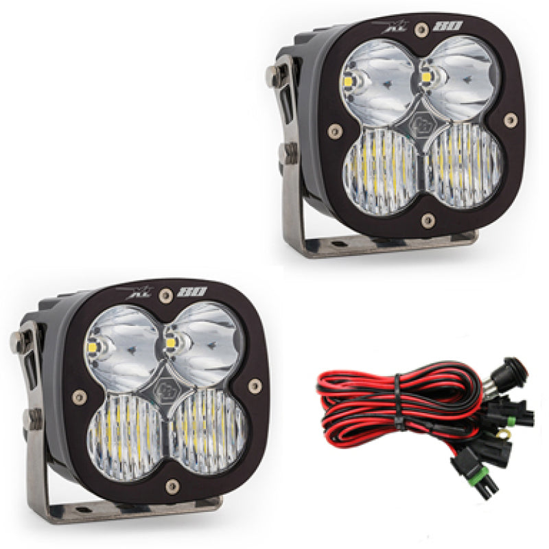 Baja Designs XL80 Series Driving Combo Pattern Pair LED Light Pods - armamenter