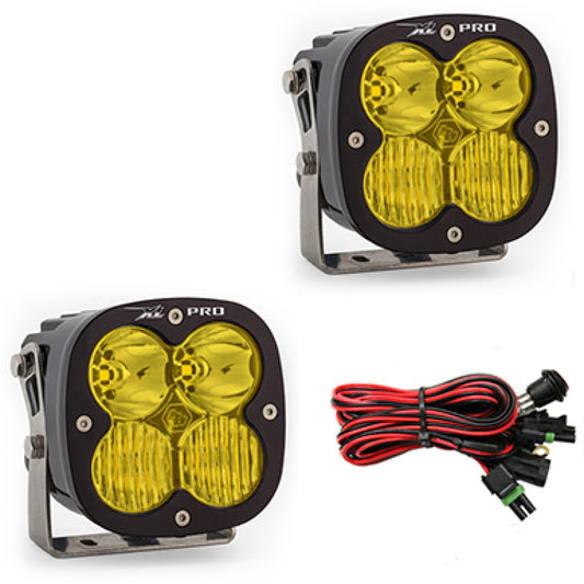 Baja Designs XL Pro Series Driving Combo Pattern Pair LED Light Pods - Amber - armamenter