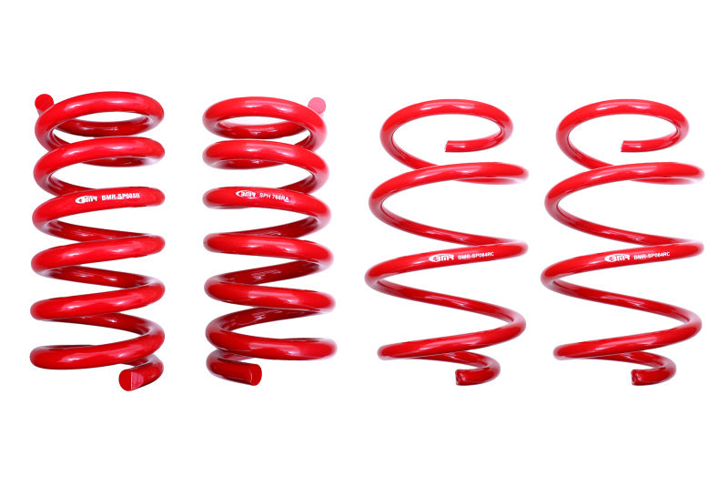 BMR 15-18 S550 Mustang Lowering Spring Kit (Set Of 4) - Red - armamenter