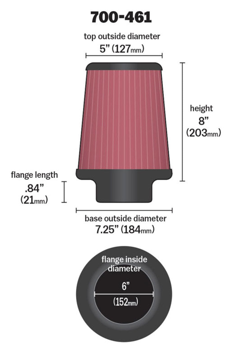 Airaid Kit Replacement Filter - armamenter