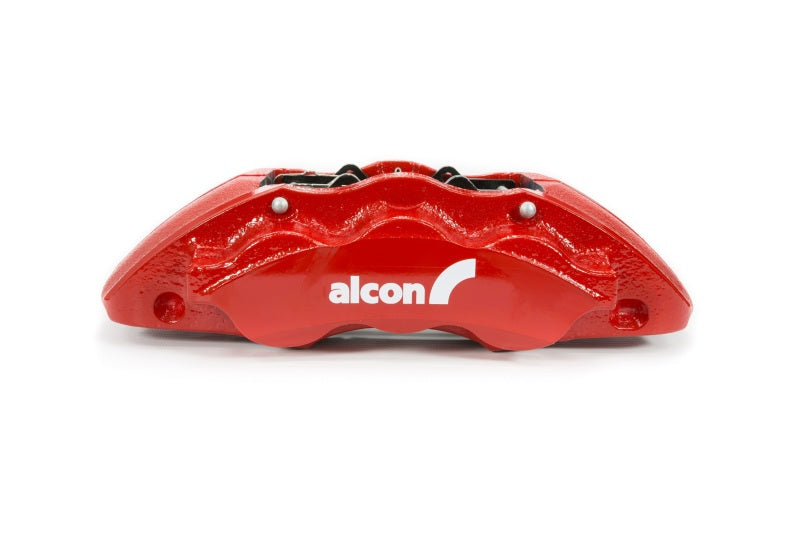 Alcon 2019+ Ford Ranger/2020+ Bronco 2.3L 350x34mm Rotors 6-Piston Red Calipers Front Brake Kit - armamenter