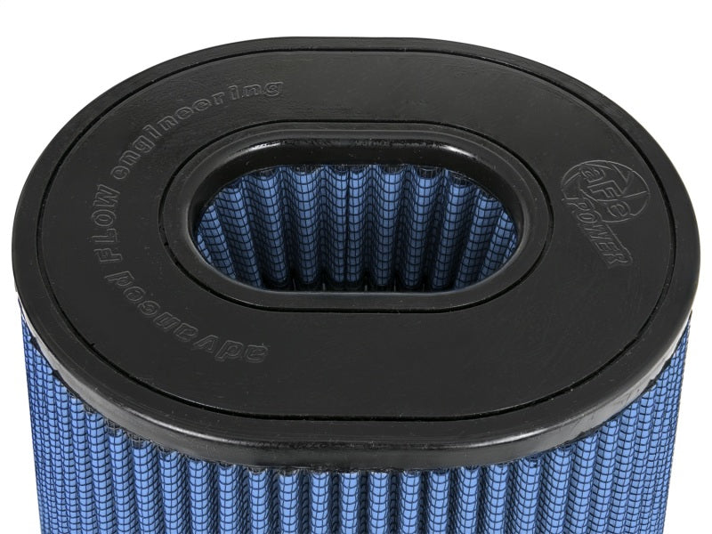 aFe Magnum FLOW Pro 5R Replacement Air Filter F-4.5 / (9 x 7.5) B / (6.75 x 5.5) T (Inv) / 9in. H - armamenter