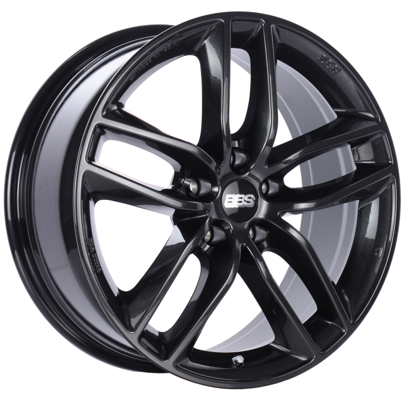 BBS SX 17x7.5 5x112 ET45 Crystal Black Wheel -82mm PFS/Clip Required - armamenter