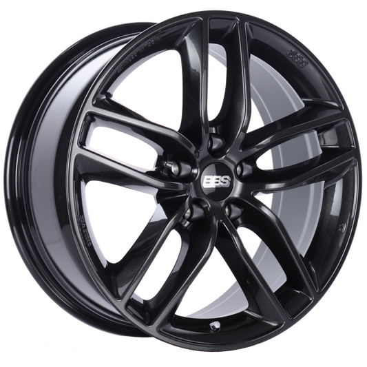 BBS SX 17x7.5 5x112 ET45 Crystal Black Wheel -82mm PFS/Clip Required - armamenter