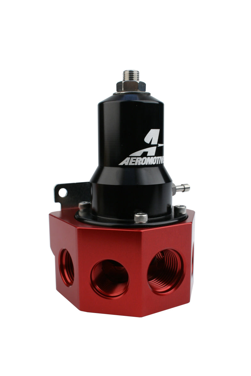 Aeromotive Regulator - 30-120 PSI - .500 Valve - 4x AN-08 and AN-10 inlets / AN-10 Bypass - armamenter