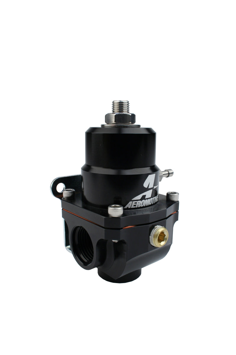 Aeromotive Adjustable Regulator - 35-75PSI - .313 Valve - (2) -08 Inlets/-08 Return - armamenter