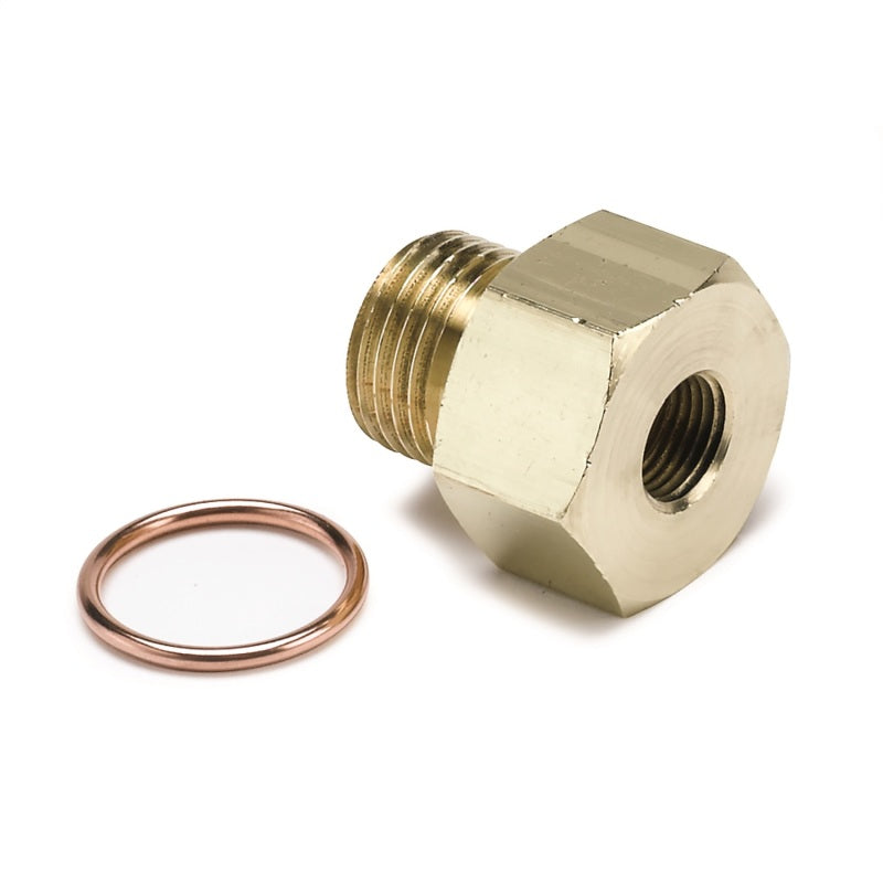 Autometer Metric Oil Pressure Adapter - 1/8in NPT to M16x1.5 - armamenter