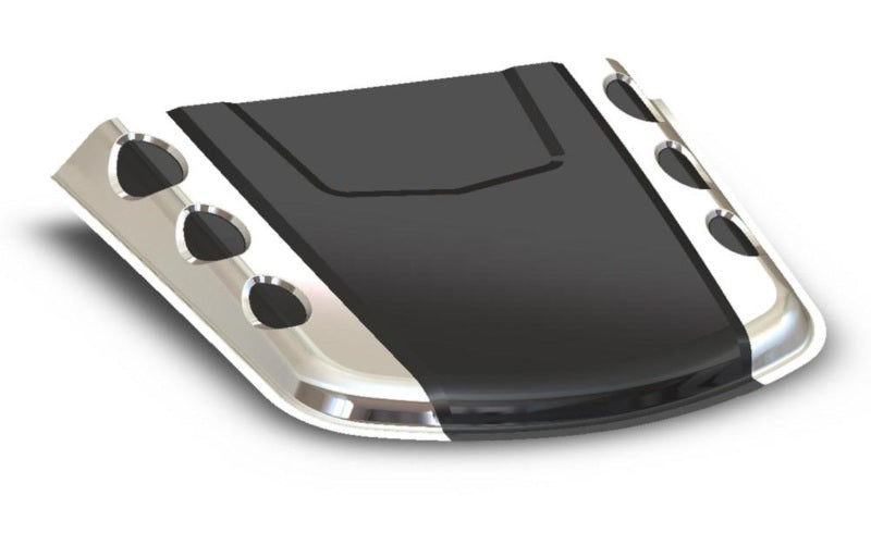 AVS Universal Hood Scoop - Smoke - armamenter