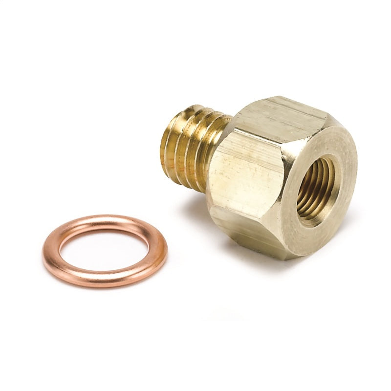 Autometer Metric Electric Temperature or Pressure Adapter - 1/8in NPT to M12x1.75 - armamenter