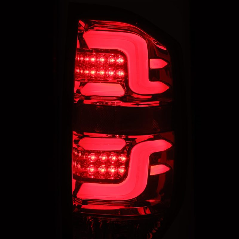 AlphaRex 14-20 Toyota Tundra PRO-Series LED Tail Lights Jet Black - armamenter