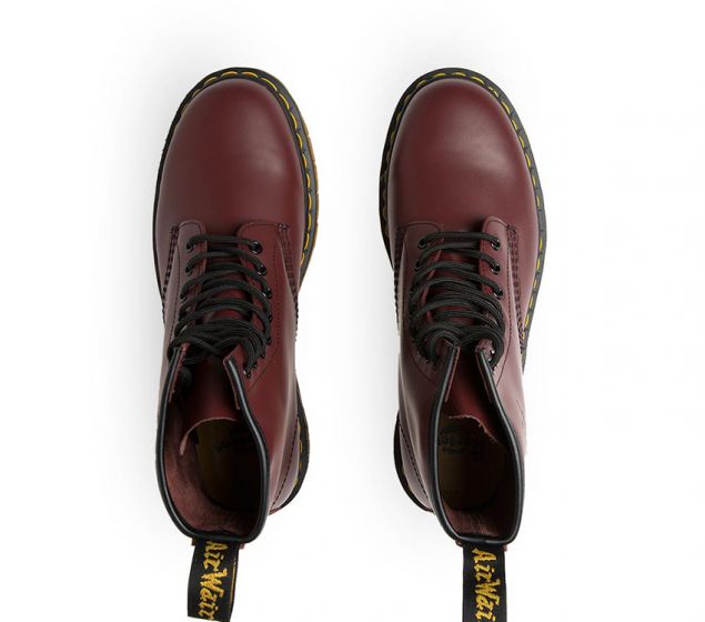 DR MARTENS | 1460Z DMC 8-EYE BOOT | CHERRY SMOOTH - armamenter