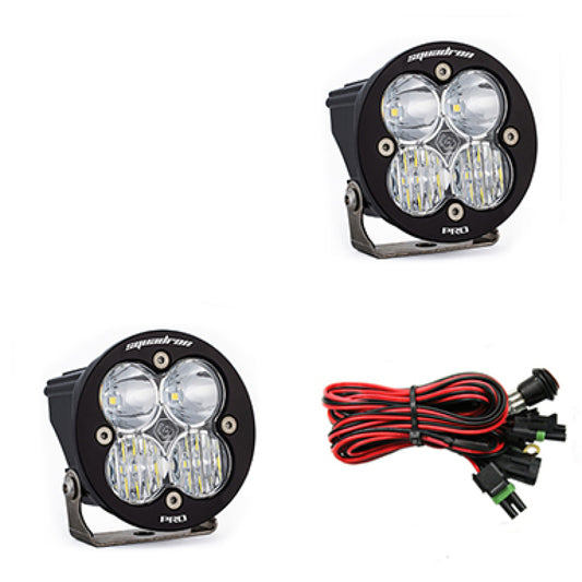 Baja Designs Squadron R Pro Driving/Combo Pair LED Light Pods - armamenter