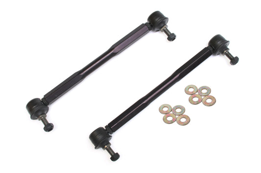 BMR 14-17 Chevy SS Front Sway Bar End Link Kit - Black - armamenter