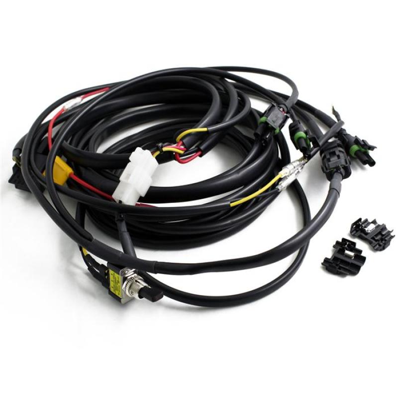 Baja Designs 325 WattsSquadron/S2 Wire Harness (3 Lights Max) - armamenter