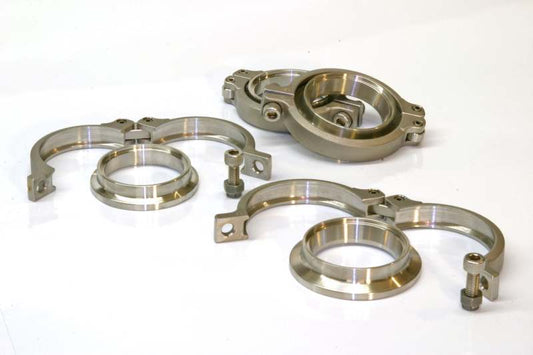 TiAL Sport V50 & V60 Optional Inlet/Outlet V-Band Clamp Set