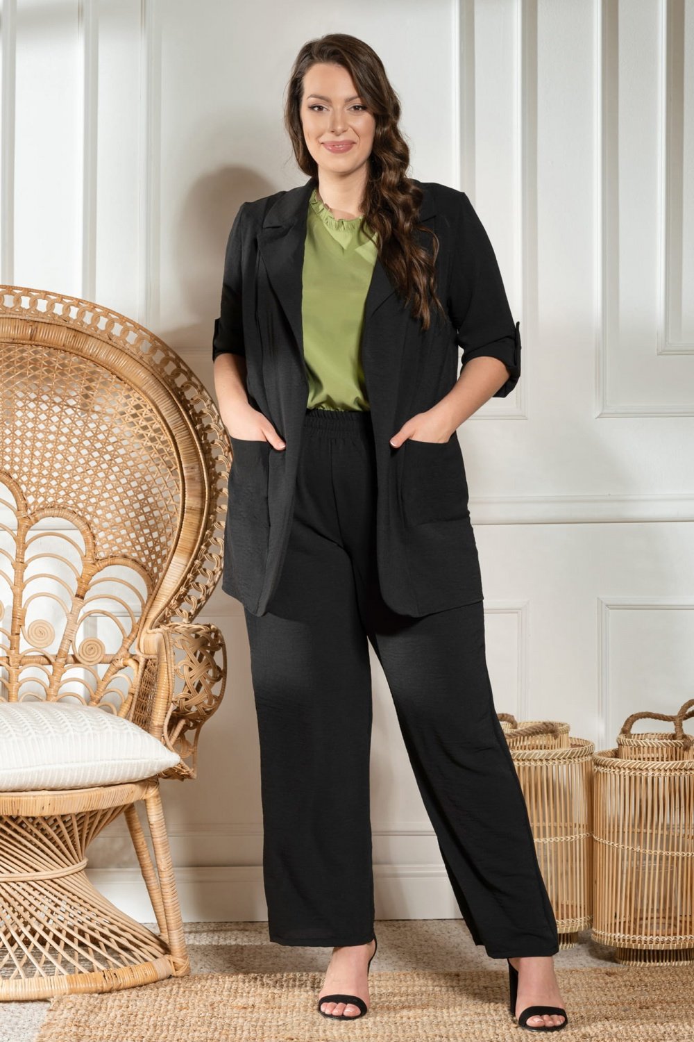 Plus size Jacket model 169566 Karko - armamenter